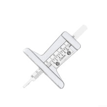 Professional Tire Tread Depth Gauge Stainless Steel With Clear Engraved Scale Portable Model A For Precise Tire Wear
