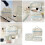 3Pcs Makeup Bag Set With Bows Decoration-Korean style bow blu 4