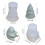Mold for Candle Making Creativity Christmas Tree Bear Ice-Bear 4