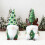Elfe Gnome vert tricoté de noël, pour poupée,-Section A 3