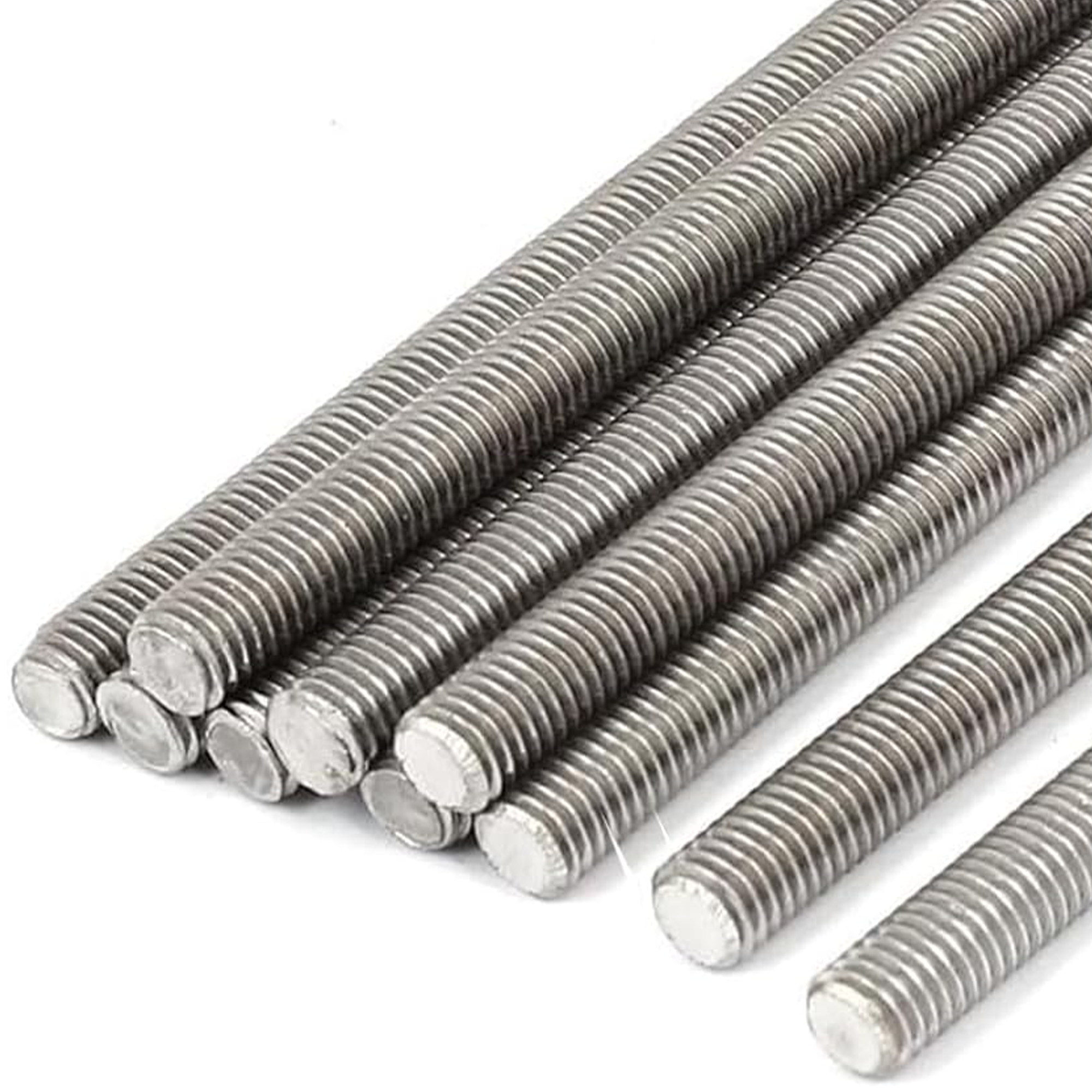 Threadedc Rod Threaded Rod 1m A2 304 Stainless Steel Studding Bar DIN 976 Fully ...