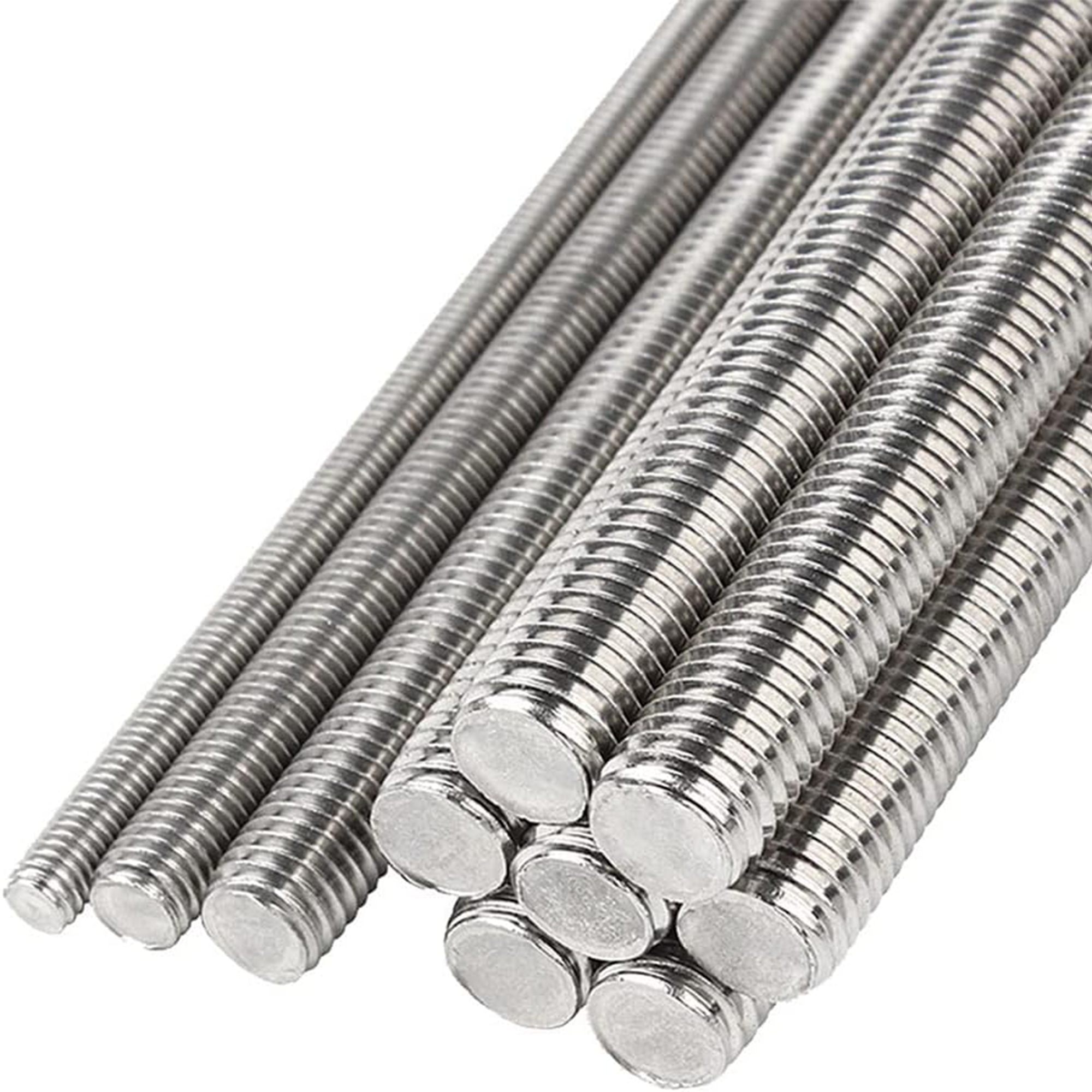 Threadedc Rod Threaded Rod 1m A2 304 Stainless Steel Studding Bar DIN 976 Fully ...