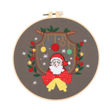 Borduurpakketten met kerstthema Leuk kerstpatroon-Sinterklaas