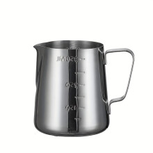 (12-Ounce Frothing Pitcher) Commercial Grade 18/8 Stainless Steel Milk Frothing Pitcher, 12/20 oz - Durable Milk Frother for Espresso Machines,