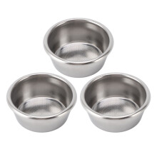 Filtro não pressurizado para máquina de café expresso, material durável e de alta qualidade, cesto de filtro em aço inoxidável, compatível com