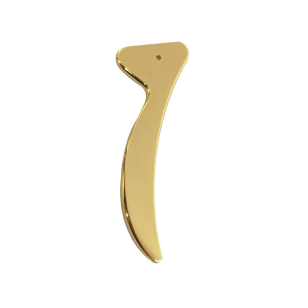 Metal Gua Sha Scraping Massager Plates Set For Neck Back And Legs Facial And Body Massage Tool Slimming Benefits