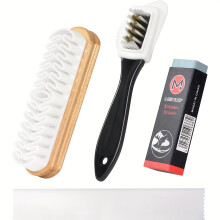 (1 Set) Suede Shoe Brush, Suede Brush, Set of 4 Suede Shoe Brushes, Brush for Suede And Nubuck, Suede Shoe Brush, Cleaning