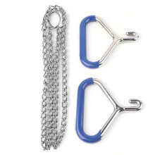 Colección de Excelencia Veterinaria, Instrumentos duraderos para parto de ganado, Mangos de acero inoxidable para obstetricia, Herramientas de alta