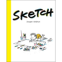 Sketch by Jacques Goldstyn Hardcover Book