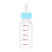 Newborn Cat Feeding Bottle for-white nipple blue co pacifier