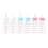 Newborn Cat Feeding Bottle for-white nipple blue co pacifier 3