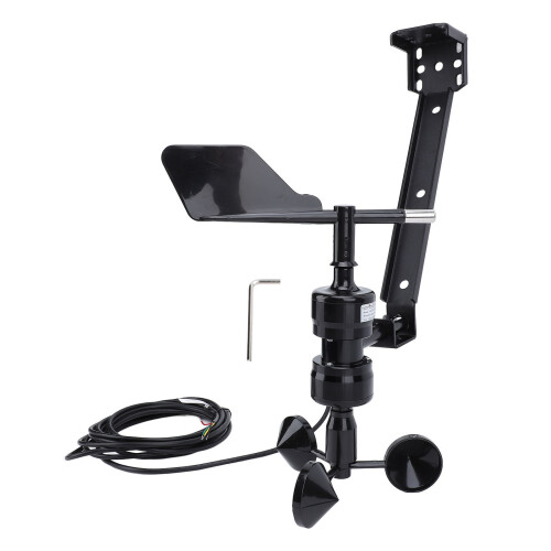 Wind Speed Sensor With Environment Signal Output Pulse Type Three Cups ...
