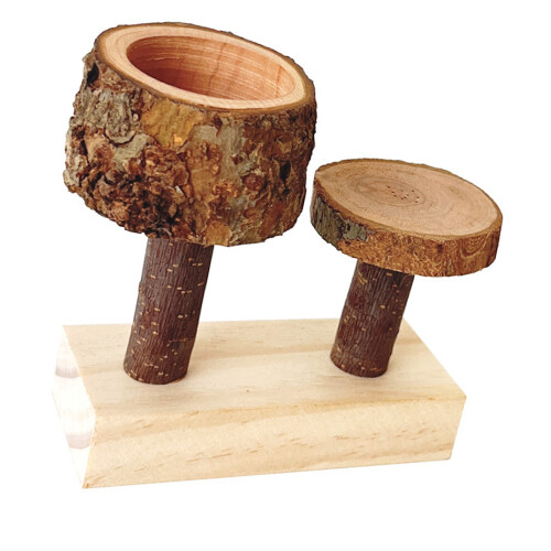 Multipurpose Applewoods Rodents Bowl For Feeding And Natural