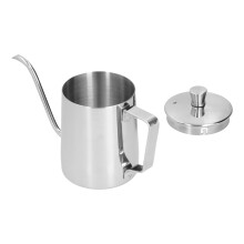 Cafetière de voyage portable, bec verseur de précision de niveau barista pour un débit d'eau contrôlé, design minimaliste indispensable sur le
