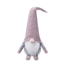 Kerstkabouter Faceless voor pop wol dwerg elf decoraties-Roze