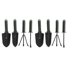 Mini Ferramentas Manuais de Jardinagem, Conjunto de Ferramentas Multifuncionais para Plantar, Capinar e Cavar Terra, Resistentes à Ferrugem, Cabos