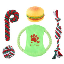 1 Set Christmas Dog Chew Toys for Puppy Dog Toys for-Style7