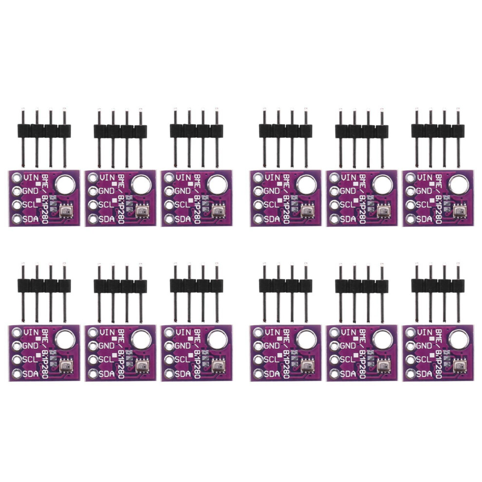 12Pack 5V Digital Temperature Barometric Pressure Sensor Module I2c/Spi Interface Atmospheric Pressure Board 9339159492604