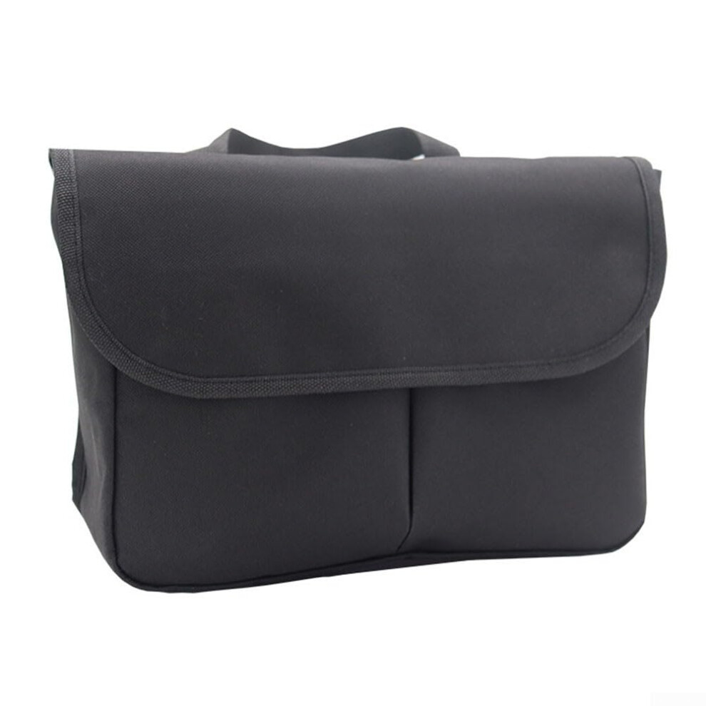Large Capacity Walker Storage Bag 600D Oxford Fabric Black Universal Fit For Most Walkers Daily Use, Organizer