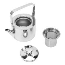Teapot Strainer with Fine Craftsmanship, Stainless Steel Mesh Tea Filter for Loose Leaf Tea Brewing, Rust-proof Tea Infuser with Ergonomic Handle, Hea
