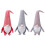 Gnome de noël sans visage pour poupée, décorations d'elfe-Rose 6