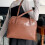 Modern And Practical Shoulder Bag PU Leather-Light Brown 6