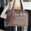 Modern And Practical Shoulder Bag PU Leather-Light Brown 7