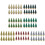 12Pcs Mini Christmas Tree Pine Trees DIY Christmas-Grass green 2