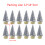 12Pcs Mini Christmas Tree Pine Trees DIY Christmas-Grass green 3