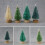 12Pcs Mini Christmas Tree Pine Trees DIY Christmas-Grass green 6
