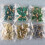 12Pcs Mini Christmas Tree Pine Trees DIY Christmas-Grass green 4