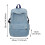 Campus School Bag Jean Backpack Large Capacity-Navy Blue 4