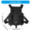 Harness Chest Rig Practical Sports Bag-Black reflective mod 4