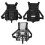 Harness Chest Rig Practical Sports Bag-Black reflective mod 2
