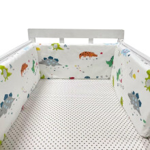 Breathable Mesh Cot Liner A15 Model 250cm x 30cm Cot Bumper Padded Cot Bumpers For Cot Bed Bumper Soft