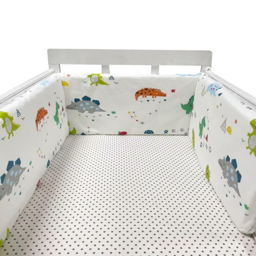Breathable Mesh Cot Liner A15 Model 250cm x 30cm Cot Bumper Padded Cot Bumpers For Cot Bed Bumper Soft