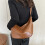 PU Leather Crossbody Shoulder Bag Dumpling Bag Large-Black 5