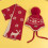 Chapeau de noël doux pour enfants, ensemble écharpe de-Jaune 7