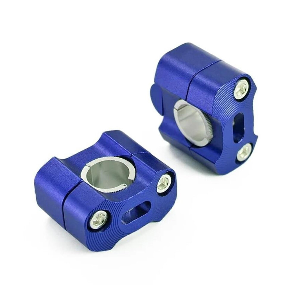 Handlebar Risers Cnc Aluminum 22Mm 28Mm Bar Riser Adapter Blue 9067246085742