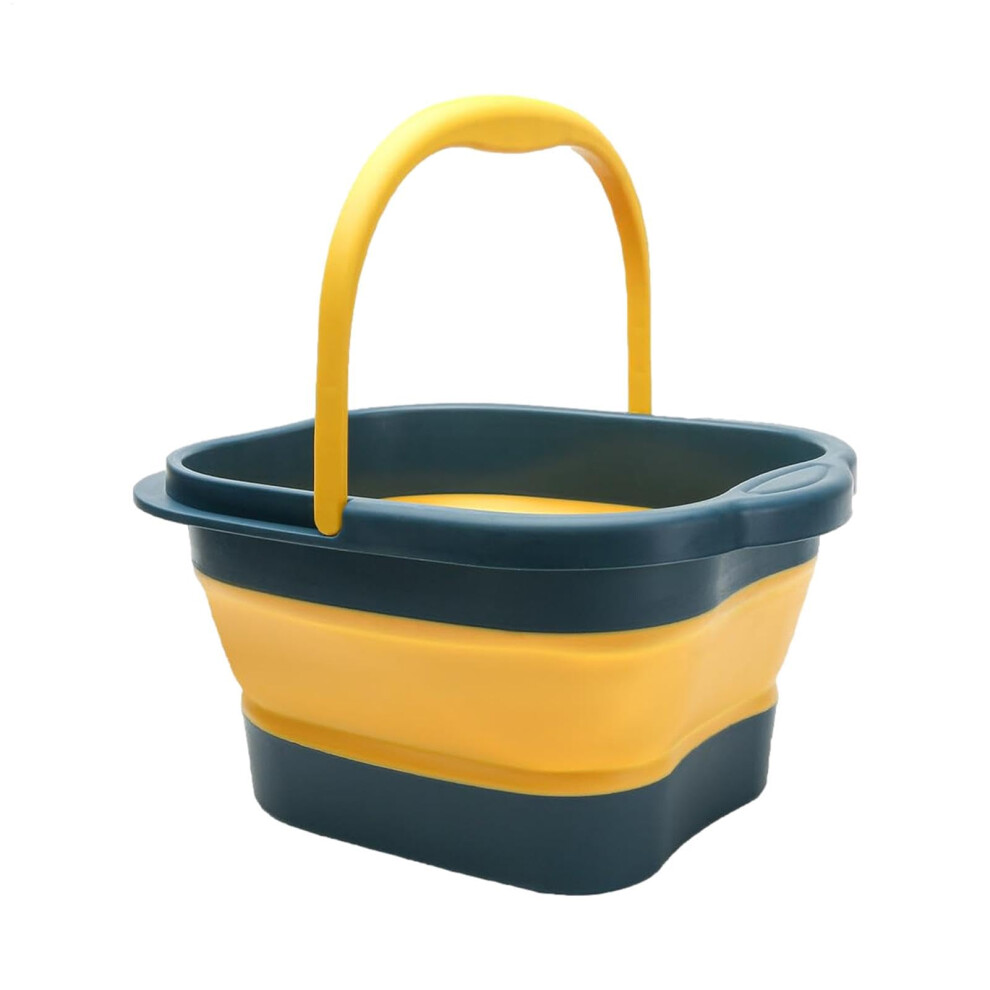 Dark/Blue Foot Bath Bin 15 L Capacity Pedicure Bucket Portable Foot Bath With Handle