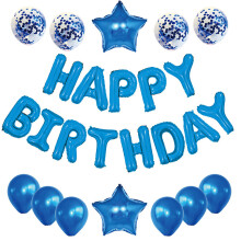 Ballons en aluminium glamour en forme d'étoile, parfaits pour les décorations d'anniversaire et de mariage. L'épaisseur du nylon assure une
