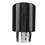 Carbonfaser-Style Auto-Auspuffblende 63-101mm Universal Schwarz 2