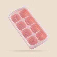 Formas para congelar sopas com controle de porções, bandeja para freezer com PP+Silicone para preparação de refeições, fácil