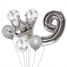 Ballon en film aluminium, gonflage et dégonflage rapides et faciles, idéal pour diverses célébrations, parfait pour la décoration de mariages et