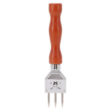 Utensílio profissional para barman, fácil de usar, quebra gelo com eficácia, quebra-gelo para bares, picador de gelo com cabo de madeira estilo