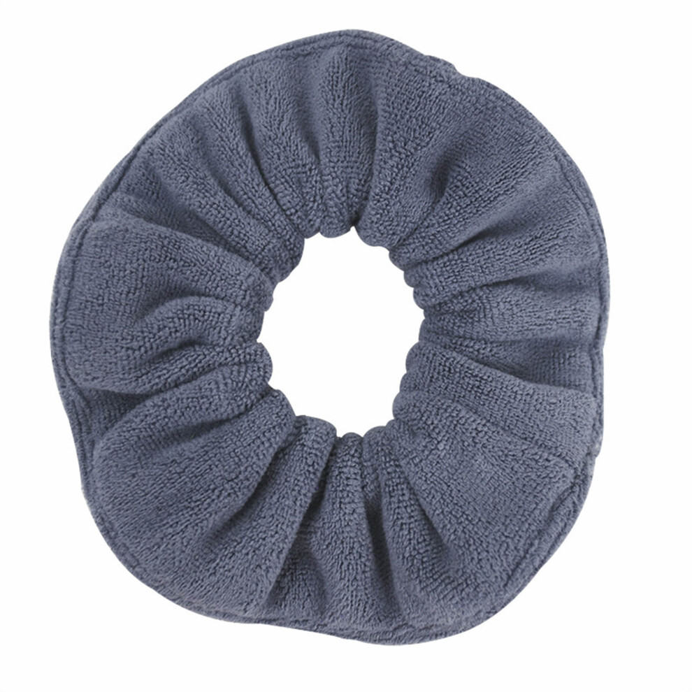 Gray Ponytail Holder Microfiber Hair Tie Hair Towel Scrunchies