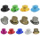 Vintage Hat Fedora Top Hat-silver white Childrens model 3