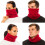 Neck Warmer Gaiter with Adjustable Drawstrings Winter-HP 6