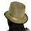 Vintage Hat Fedora Top Hat-silver white Childrens model 7