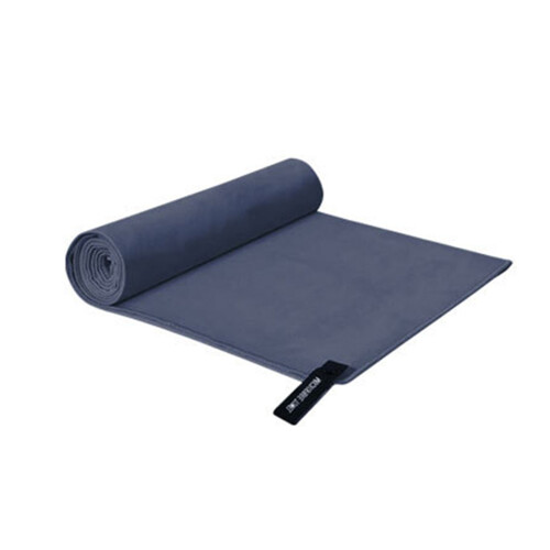 Large Camping Towel Fast Drying Microfiber-navy blue S Size